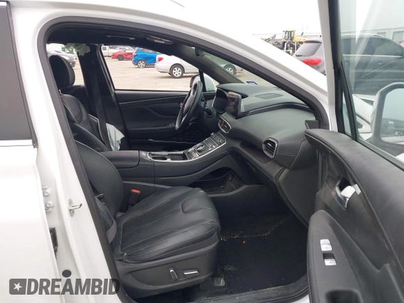 2022 Hyundai Santa Fe Calligraphy with VIN 5NMS54AL6NH471037, listed as a IAAI auction lot 42326726 with 40,278 mi miles and . Bid and sale history available at DreamBid. Image 5.