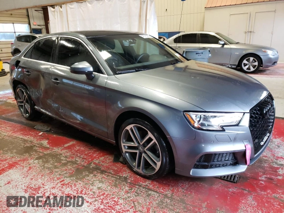 2018 Audi A3 Sedan Premium Plus with VIN WAUJ8GFF8J1089052, listed as a Copart auction lot 48785904 with 47,397 mi miles. Bid and sale history available at carsss.com. Image 4.