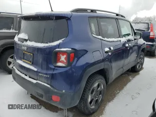 2016 Jeep Renegade Sport with VIN ZACCJBAW7GPD99051, listed as a Copart auction lot 45063355 with 142,487 mi miles and Salvage Title. Bid and sale history available at DreamBid. Image 3.