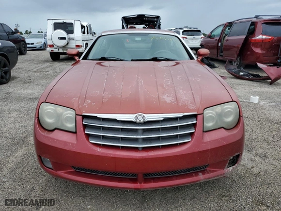 2004 Chrysler Crossfire with VIN 1C3AN69L24X011752, listed as a Copart auction lot 75914814 with 147407 miles and Salvage Title. Bid and sale history available at carsss.com. Image 5.