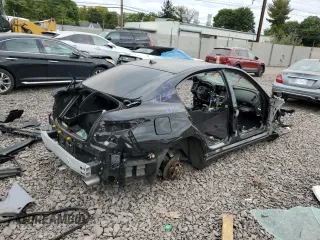 2021 Infiniti Q50 Red Sport 400 with VIN JN1FV7DRXMM880638, listed as a Copart auction lot 70376374 with Not Provided miles and Salvage Title. Bid and sale history available at DreamBid. Image 3.