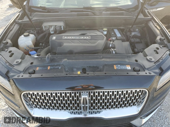 2019 Lincoln Nautilus Reserve with VIN 2LMPJ8LP3KBL18537, listed as a Copart auction lot 53504675 with 84,521 mi miles and Salvage title. Bid and sale history available at DreamBid. Image 12.