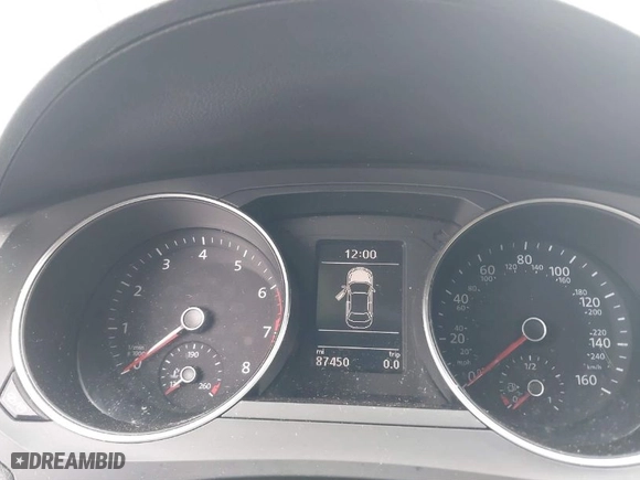 2018 Volkswagen Jetta 1.4T SE with VIN 3VWDB7AJ1JM221517, listed as a IAAI auction lot 41329474 with 87,450 mi miles. Bid and sale history available at carsss.com. Image 15.