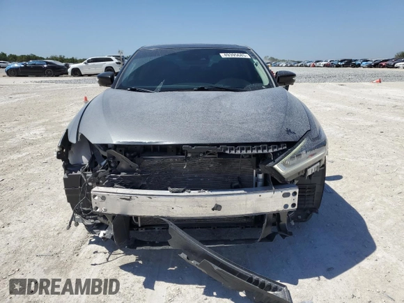 2020 Nissan Maxima Platinum with VIN 1N4AA6FV0LC366735, listed as a Copart auction lot 49395685 with 45,185 mi miles and Salvage Title. Bid and sale history available at DreamBid. Image 5.