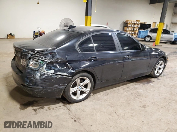 2013 BMW 3 Series 320i with VIN WBA3B1C5XDK130167, listed as a Copart auction lot 60518965 with 129,308 mi miles and Salvage title. Bid and sale history available at DreamBid. Image 3.