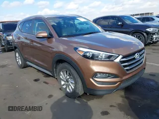 2017 Hyundai Tucson SE Plus with VIN KM8J33A46HU408274, listed as a IAAI auction lot 41454986 with 29,212 mi miles. Bid and sale history available at carsss.com. Image 1.