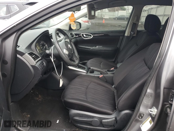 2017 Nissan Sentra SV with VIN 3N1AB7AP6HY371736, listed as a Copart auction lot 52800165 with 63,037 mi miles and Salvage Title. Bid and sale history available at carsss.com. Image 7.
