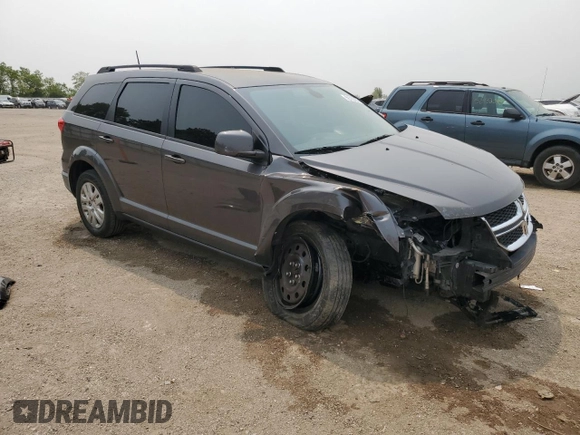 2018 Dodge Journey SXT with VIN 3C4PDCBG4JT522326, listed as a Copart auction lot 58783655 with 131,158 mi miles and Salvage title. Bid and sale history available at DreamBid. Image 4.