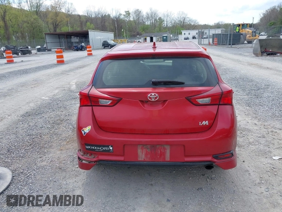 2018 Toyota Corolla iM with VIN JTNKARJE7JJ573943, listed as a IAAI auction lot 42080333 with 99,860 mi miles. Bid and sale history available at carsss.com. Image 16.