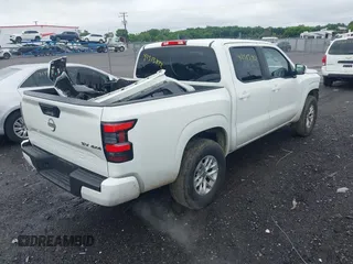 2024 Nissan Frontier S with VIN 1N6ED1EK0RN666847, listed as a IAAI auction lot 42513822 with 25,084 mi miles and . Bid and sale history available at DreamBid. Image 4.