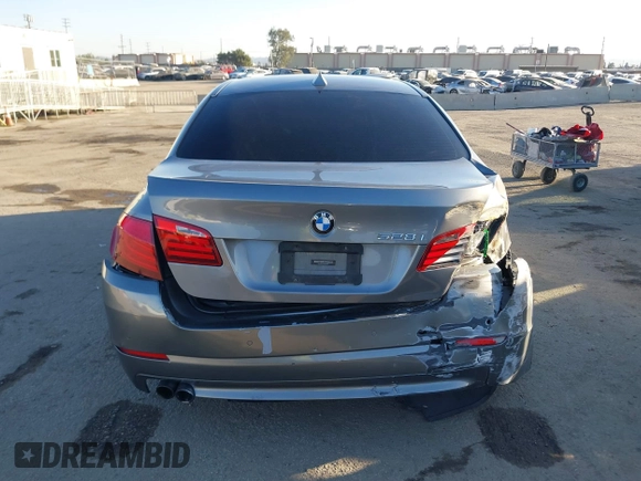 2013 BMW 5 Series 528i with VIN WBAXG5C57DDY35944, listed as a IAAI auction lot 41666595 with 157,683 mi miles and . Bid and sale history available at carsss.com. Image 16.