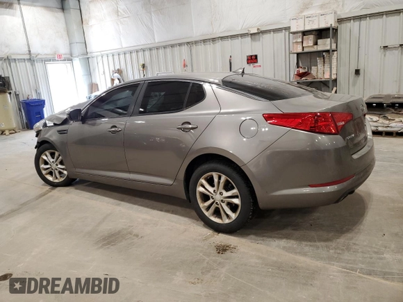 2012 Kia Optima EX with VIN 5XXGN4A76CG066641, listed as a Copart auction lot 54787315 with 162,156 mi miles and Non Repairable. Bid and sale history available at carsss.com. Image 2.