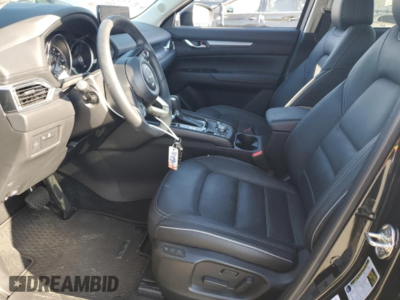 2024 Mazda CX-5 2.5 S Preferred Package with VIN JM3KFBCL3R0475493, listed as a Copart auction lot 50328625 with 8,568 mi miles and Salvage Title. Bid and sale history available at carsss.com. Image 7.