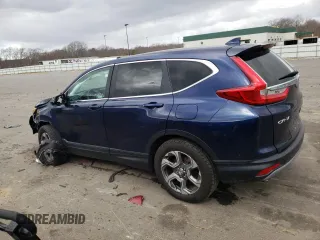 2019 Honda CR-V EX with VIN 2HKRW2H52KH633042, listed as a Copart auction lot 42167633 with 43,080 mi miles. Bid and sale history available at carsss.com. Image 2.
