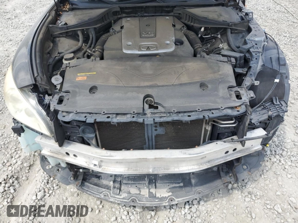 2013 Infiniti M37 with VIN JN1BY1AP0DM512717, listed as a Copart auction lot 69612474 with 125,102 mi miles and Salvage Title. Bid and sale history available at carsss.com. Image 12.