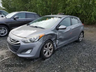 2013 Hyundai Elantra with VIN KMHD35LE3DU075234, listed as a Copart auction lot 57754185 with 107,040 mi miles and Salvage title. Bid and sale history available at DreamBid. Image 1.