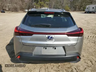2021 Lexus UX with VIN JTHP9JBH7M2037908, listed as a Copart auction lot 48493995 with 52,066 mi miles and Salvage Title. Bid and sale history available at carsss.com. Image 6.