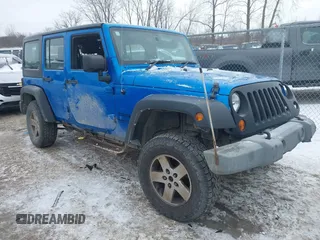 2015 Jeep Wrangler Unlimited Sport RHD with VIN 1C4BJWKG7FL670476, listed as a IAAI auction lot 41374955 with 169,991 mi miles and . Bid and sale history available at DreamBid. Image 1.