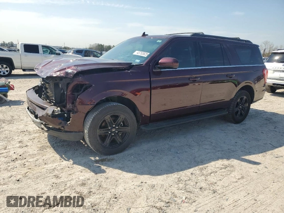 2021 Ford Expedition Max XLT with VIN 1FMJK1HT3MEA44100, listed as a Copart auction lot 43753625 with 85,031 mi miles and Salvage title. Bid and sale history available at DreamBid. Image 1.