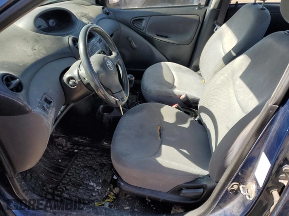 2003 Toyota ECHO with VIN JTDBT123930291244, listed as a Copart auction lot 51801605 with 378,723 mi miles and Salvage Title. Bid and sale history available at carsss.com. Image 7.