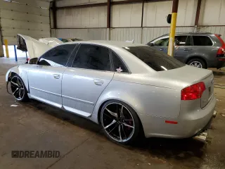2005 Audi S4 z VIN WAUGL68EX5A475596, wystawiony jako Copart lot #63028894 z przebiegiem Nie podano mil oraz Szkody całkowita. Historia ofert i sprzedaży dostępna na DreamBid. Obrazek 2.