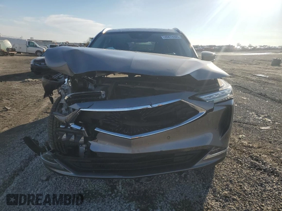 2022 Acura MDX w/Advance Package with VIN 5J8YE1H88NL003790, listed as a Copart auction lot 46874405 with 80,621 mi miles and Salvage Title. Bid and sale history available at carsss.com. Image 5.