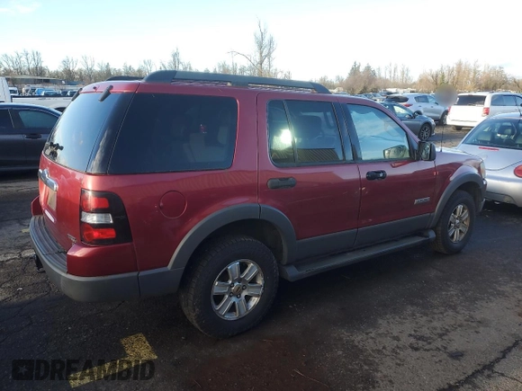 2006 Ford Explorer XLT with VIN 1FMEU73846UB00801, listed as a Copart auction lot 87953965 with 253,577 mi miles and Clean Title. Bid and sale history available at carsss.com. Image 3.