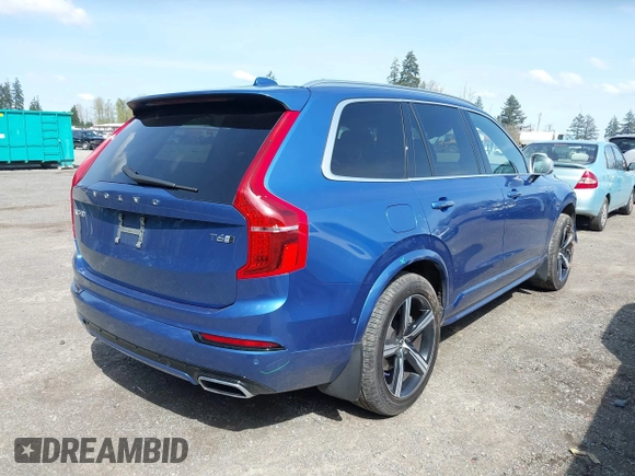 2018 Volvo XC90 T6 R-Design with VIN YV4A22PMXJ1195522, listed as a IAAI auction lot 41992395 with 20,711 mi miles and . Bid and sale history available at DreamBid. Image 4.