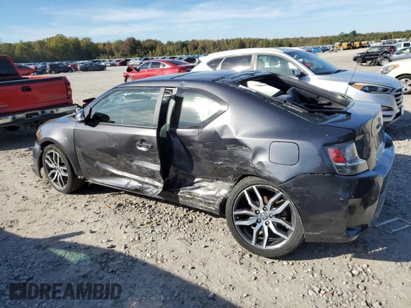 2016 Scion tC with VIN JTKJF5C71GJ024328, listed as a Copart auction lot 79653244 with 0 mi miles and Salvage Title. Bid and sale history available at carsss.com. Image 2.