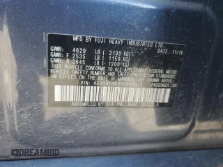 2017 Subaru Legacy Limited with VIN 4S3BNEN69H3040625, listed as a Copart auction lot 42714285 with 130,748 mi miles and Salvage Title. Bid and sale history available at carsss.com. Image 12.