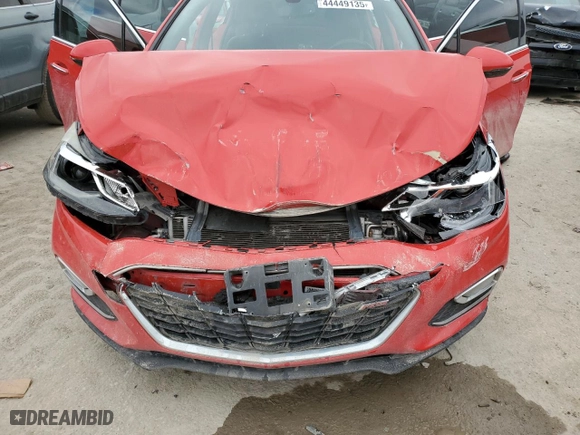2016 Chevrolet Cruze Premier with VIN 1G1BG5SM1G7328488, listed as a Copart auction lot 44449135 with 148,170 mi miles and Salvage Title. Bid and sale history available at carsss.com. Image 12.