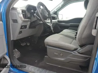 2021 Ford F-150 XL with VIN 1FTFX1E82MKE64671, listed as a Copart auction lot 51819705 with 34,913 mi miles and Salvage title. Bid and sale history available at DreamBid. Image 7.