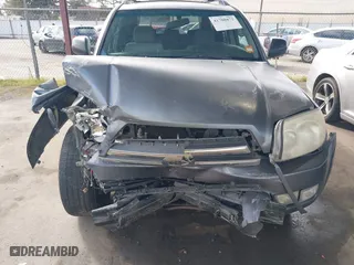 2005 Toyota 4Runner SR5 with VIN JTEZU14R850055504, listed as a IAAI auction lot 41708872 with 270,835 mi miles. Bid and sale history available at carsss.com. Image 6.