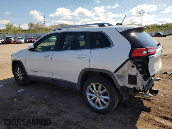 2014 Jeep Cherokee Limited с VIN 1C4PJMDS8EW211756, выставлен на аукционе Copart как лот 56301835 с пробегом 160 958 миль миль и Списание • Salvage title. История ставок и продаж доступна на DreamBid. Изображение 2.