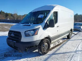 2020 Ford Transit Cargo with VIN 1FTBR1C8XLKA61080, listed as a IAAI auction lot 41191954 with 146,900 mi miles and . Bid and sale history available at DreamBid. Image 2.