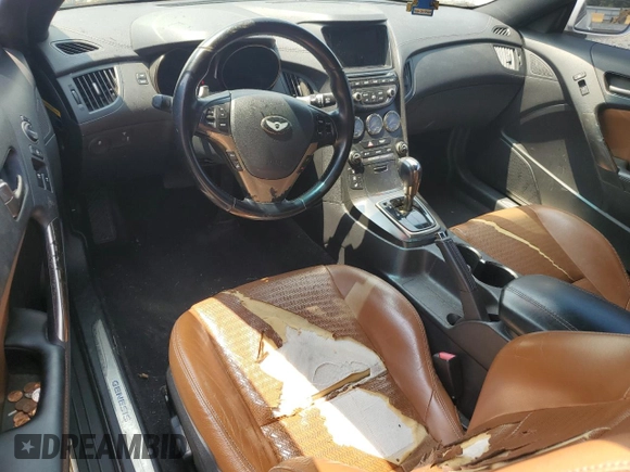2013 Hyundai Genesis Coupe Grand Touring z VIN KMHHU6KJ7DU095649, wystawiony jako Copart lot #59371065 z przebiegiem Nie podano mil oraz Czysty tytuł • Clean title. Historia ofert i sprzedaży dostępna na DreamBid. Obrazek 8.