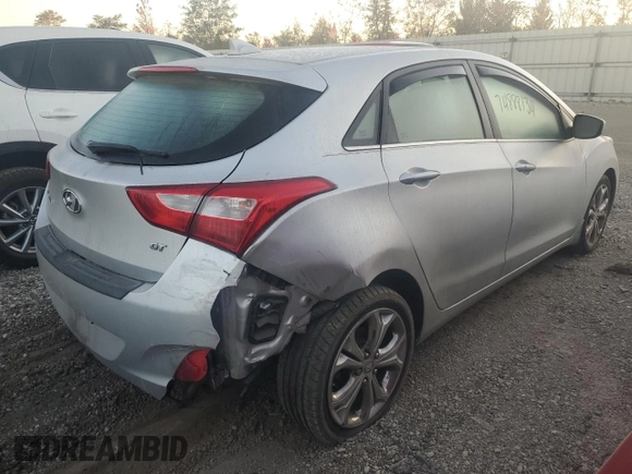 2013 Hyundai Elantra GT with VIN KMHD35LE4DU117801, listed as a Copart auction lot 74888134 with 97,453 mi miles and Salvage Title. Bid and sale history available at carsss.com. Image 3.