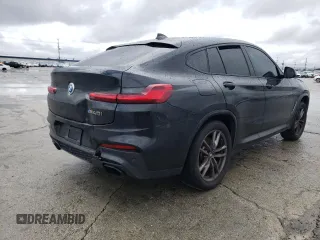 2020 BMW X4 M40i with VIN 5UX2V5C08LLE69327, listed as a Copart auction lot 45966793 with 0 mi miles. Bid and sale history available at carsss.com. Image 3.