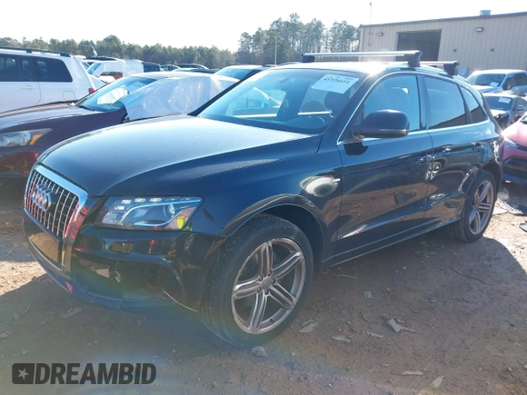 2012 Audi Q5 3.2L Premium Plus with VIN WA1DKAFP4CA010707, listed as a IAAI auction lot 41326651 with 178,170 mi miles. Bid and sale history available at carsss.com. Image 2.