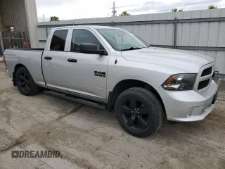 2018 Ram 1500 Express with VIN 1C6RR7FG2JS235099, listed as a Copart auction lot 56705475 with 105,475 mi miles and Clean title. Bid and sale history available at DreamBid. Image 4.