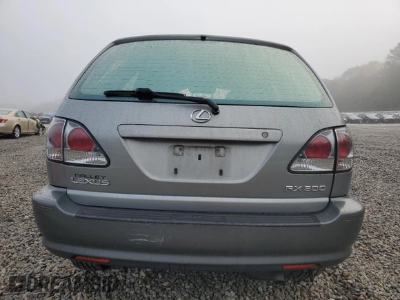2003 Lexus RX 300 with VIN JTJGF10U330160493, listed as a Copart auction lot 80071974 with 0 mi miles and Salvage Title. Bid and sale history available at carsss.com. Image 6.