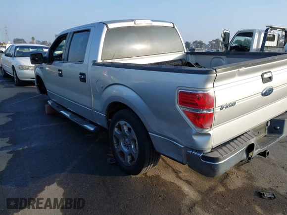 2010 Ford F-150 XL with VIN 1FTFW1CV1AFB35542, listed as a IAAI auction lot 41227137 with 59,530 mi miles. Bid and sale history available at carsss.com. Image 3.