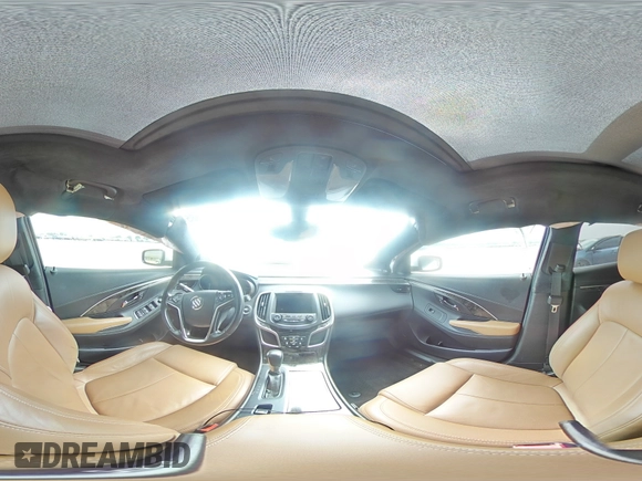 2015 Buick LaCrosse Leather with VIN 1G4GB5G36FF310001, listed as a Copart auction lot 56019685 with 206,299 mi miles and Salvage Title. Bid and sale history available at DreamBid. Image 14.