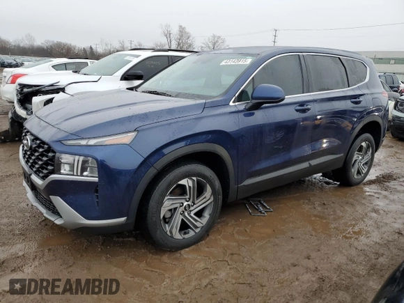 2023 Hyundai Santa Fe SE with VIN 5NMS1DAJ3PH578432, listed as a Copart auction lot 43143915 with 58,115 mi miles and Salvage Title. Bid and sale history available at carsss.com. Image 1.