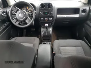 2017 Jeep Compass Sport with VIN 1C4NJCBA2HD147449, listed as a Copart auction lot 89077535 with 132,150 mi miles and Salvage Title. Bid and sale history available at carsss.com. Image 8.