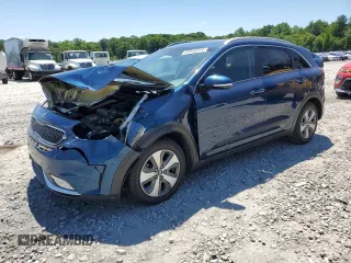 2019 Kia Niro EX with VIN KNDCC3LCXK5274341, listed as a Copart auction lot 55553374 with 71,165 mi miles and Salvage Title. Bid and sale history available at carsss.com. Image 1.