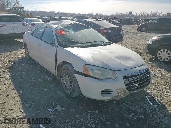 2005 Chrysler Sebring with VIN 1C3EL46X65N692059, listed as a Copart auction lot 82400684 with Not provided miles and Salvage title. Bid and sale history available at DreamBid. Image 11.