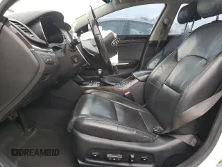 2015 Kia Cadenza Premium with VIN KNALN4D76F5191039, listed as a Copart auction lot 80936574 with 135,299 mi miles and Salvage Title. Bid and sale history available at carsss.com. Image 7.