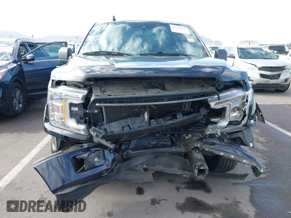 2020 Ford F-150 XL with VIN 1FTEW1CP9LKF40166, listed as a IAAI auction lot 41934877 with 82,355 mi miles. Bid and sale history available at carsss.com. Image 6.