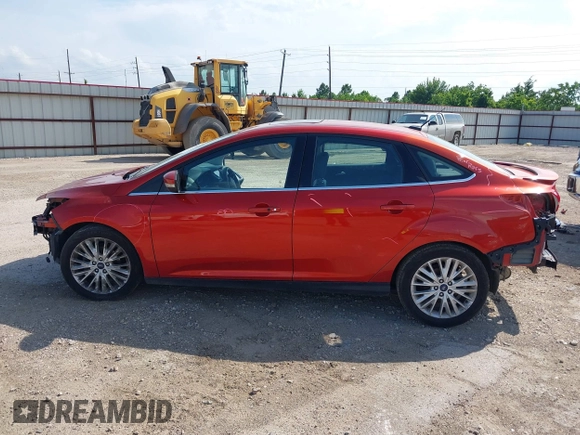 2018 Ford Focus Titanium with VIN 1FADP3J20JL281141, listed as a IAAI auction lot 42437424 with 113,499 mi miles and . Bid and sale history available at DreamBid. Image 15.